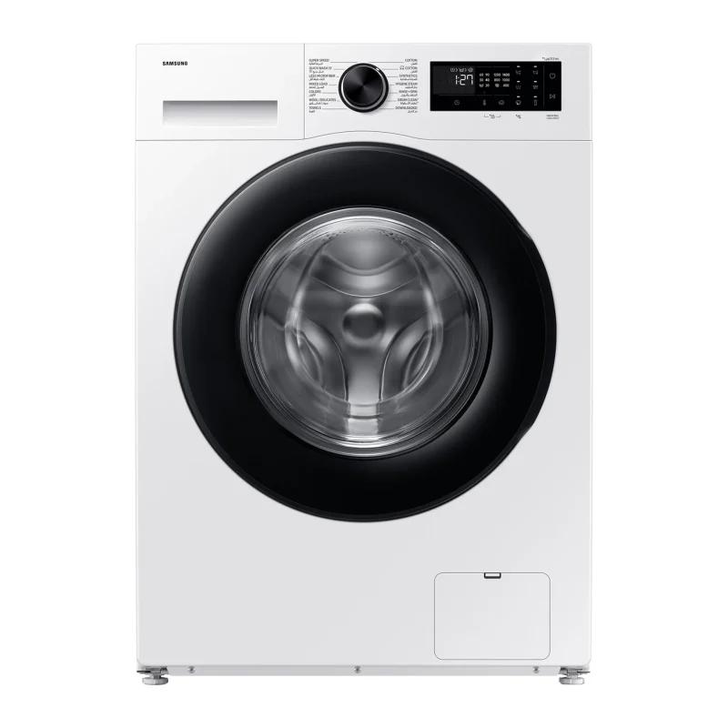 Samsung Front Load Washing Machine, 9 kg, 1400 RPM, White, WW90DG5U34AE
