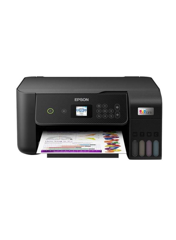 EcoTank L3260 Home Ink Tank Printer A4, Colour, 3 in 1 with WiFi and SmartPanel App Connectivity Black