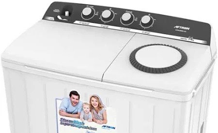 AFTRON TWIN TUB SEMI AUTOMATIC WASHING MACHINE 14 KG - AFW14600X thumbnail 3