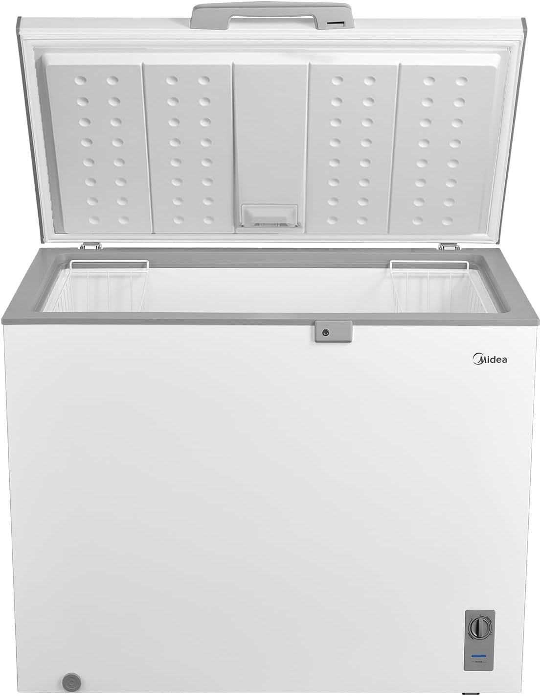 Midea 345Litre Gross & 249L Net Capacity Single Door Chest Freezer, Low Frost, High Energy Efficiency Cooling System, Adjustable Temperature, Silent Operation Ideal for Home & Restaurants - MDRC345FZE01AE thumbnail 3