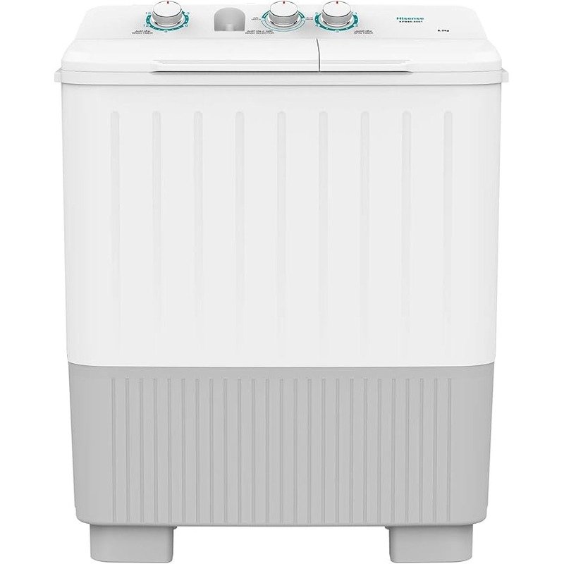 HISENSE TWIN TUB WASHING MACHINE 8KG -  XPB80-5001