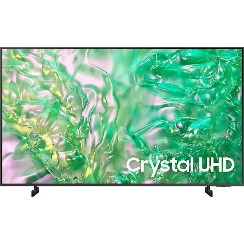 Samsung 65 Inch Crystal UHD TV, DU8000, 4K, Dynamic Crystal Color, AirSlim Design, Samsung Knox Security, Samsung TV Plus, Tizen Smart TV, UA65DU8000UXZN