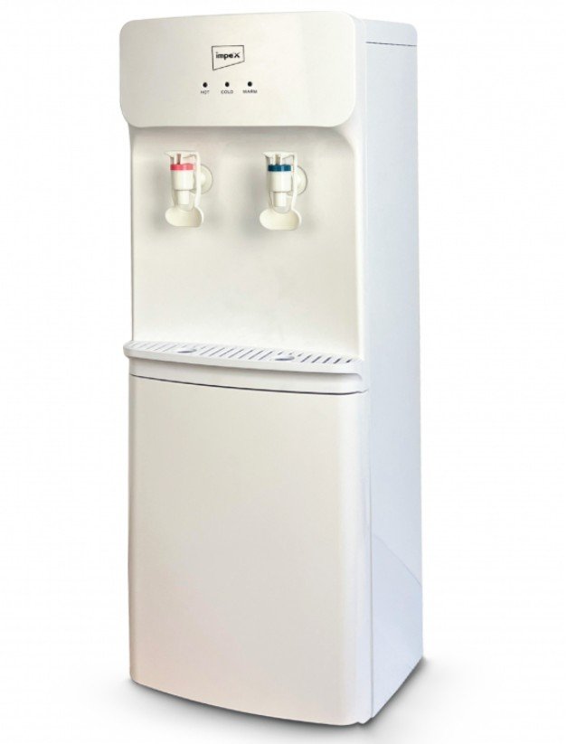 Impex Hot & Cold 2 Tap Water Dispenser - WD 3904B