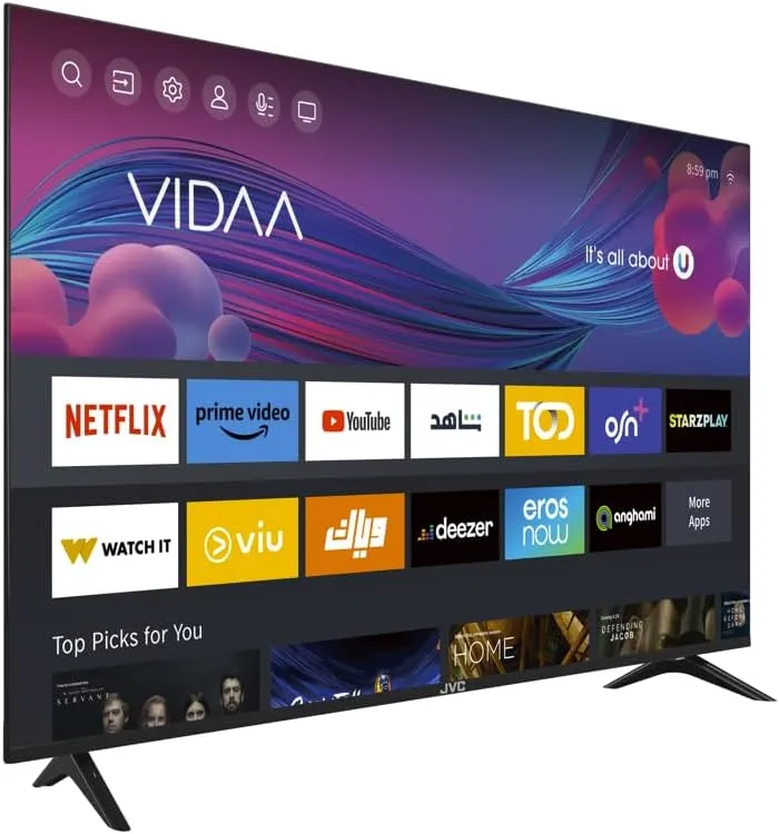 JVC LT-58N786V 58" 4K VIDAA LED SMART TV thumbnail 2