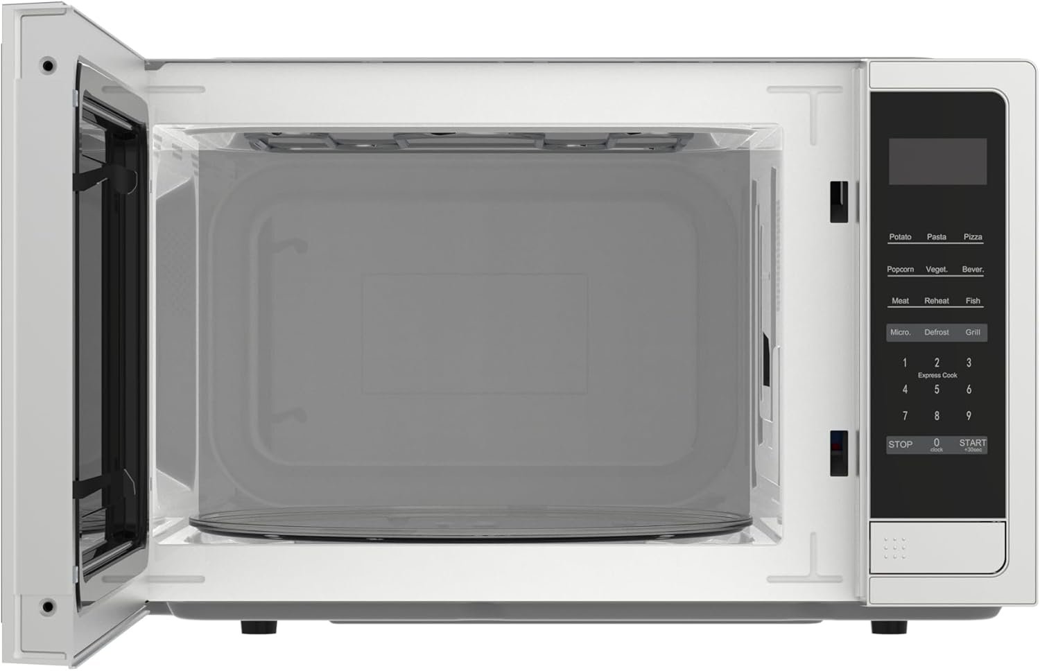 Tornado 42 Liters Digital Microwave Oven 3 in 1 with Grill function 10 Power Levels, 1000W, Touch Control panel, Child-Safety-Lock, Defrost Function, 8 Auto cooking function, Silver, TWDG-42-S-E thumbnail 2