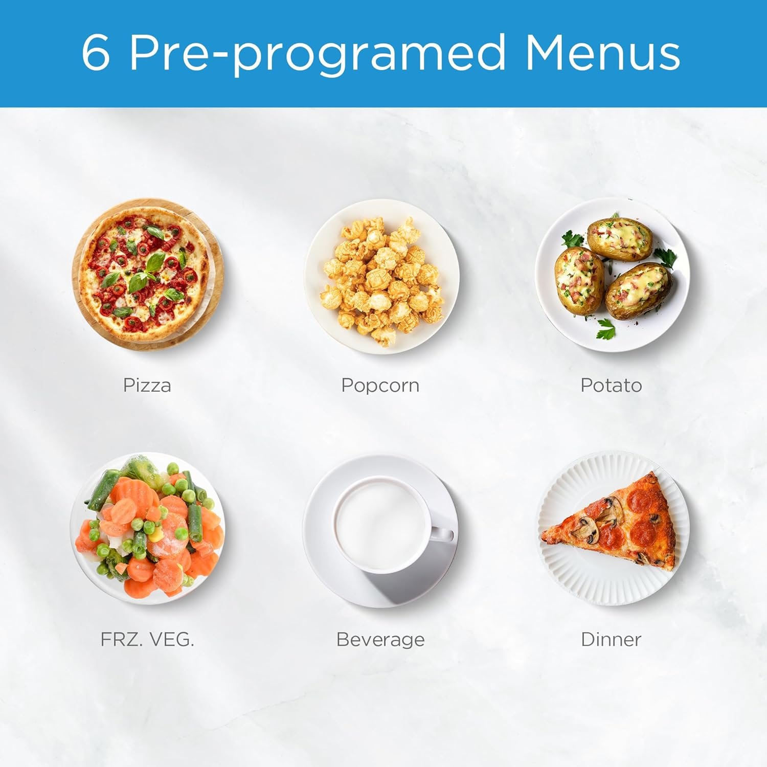 Midea 25Litre Digital Solo Microwave Oven with 10 Power Levels, 900Watts, Electronic Touch Control, Child-Safety-Lock, Defrost Function, Fast Reheat, Pull Open Door Handle, Good for Home & Office, EM925A2GUBK thumbnail 3