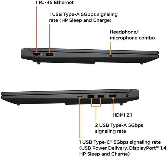 Lenovo Legion 5 15IRX10 Gaming Laptop | Intel Core i7-13650HX, NVIDIA RTX 5060 8GB, 32GB RAM, 1TB SSD, 15.1" WQXGA OLED 165Hz Display, Win11 - Eclipse Black [83LY00N0AX] thumbnail 3