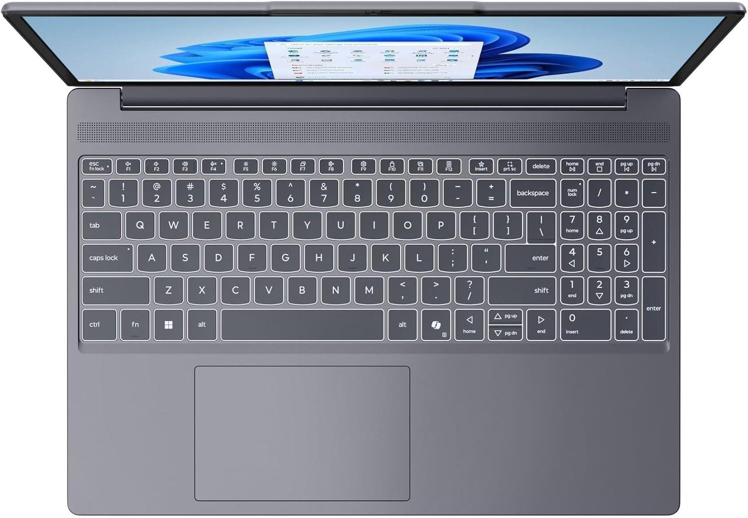 Lenovo Laptop Computer for Home Business, 15 FHD+ IdeaPad Slim 3, Intel 8-Core i5-13420H (Beat i7-1355U), 16GB DDR5 RAM, 1TB PCIe SSD, Copilot AI PC, Luna Grey, Windows 11 Pro (US Version) thumbnail 3