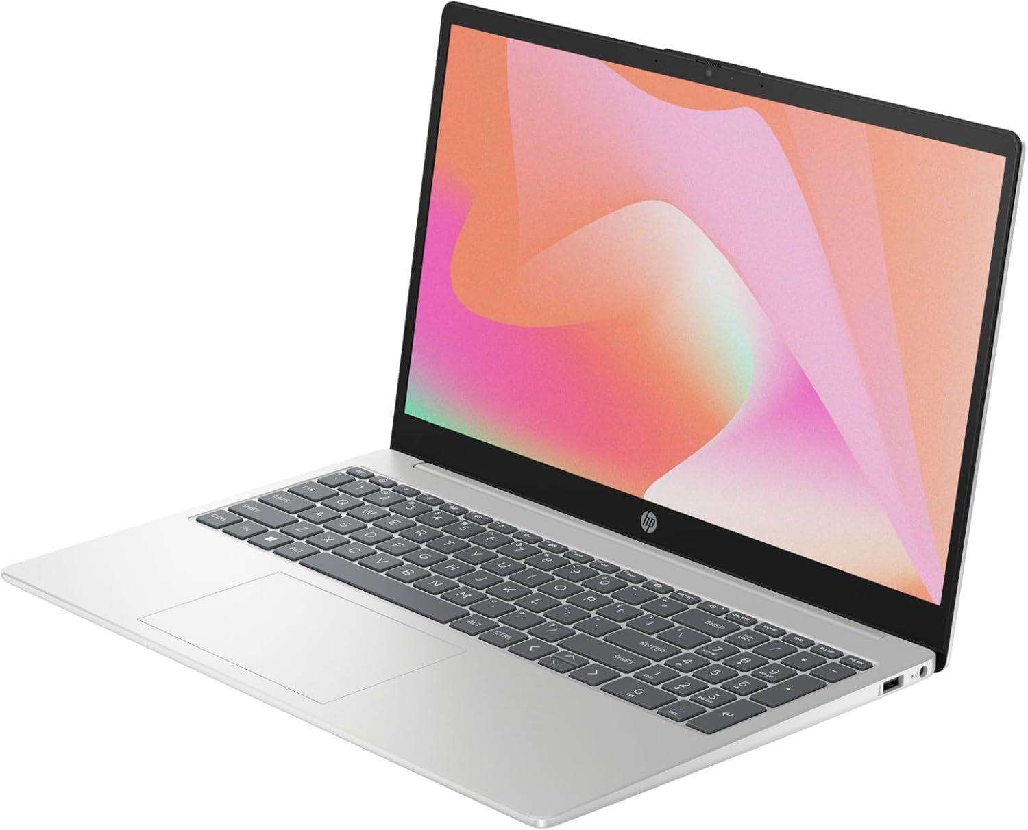 HP (2023) Laptop – 13th Gen/Intel Core i7-1355U / 15.6inch FHD / 1TB SSD /32GB RAM/Shared Intel Iris Xe Graphics/Windows 11 Home/English Keyboard/Silver (upgraded) thumbnail 4
