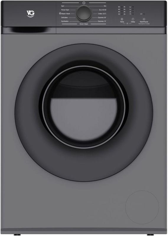 VG 6Kg Front Load Washing Machine with BLDC Invertor Motor, 12 Programes and 1200 RPM- VG-60FLGS