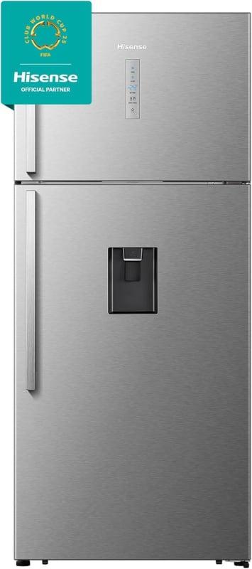 Hisense 729 Litres Top Mount Refrigerator with Water Dispencer, No Frost Technology, Silver, 10 Year Compressor & 1 Year Full Warranty - RT3N729NMI