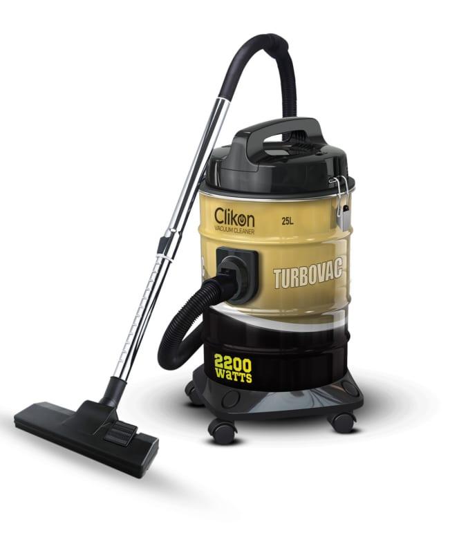 Clikon Vacuum Cleaner With Copper Motor - 25l 2200Watts - Drum Type - Ck4424