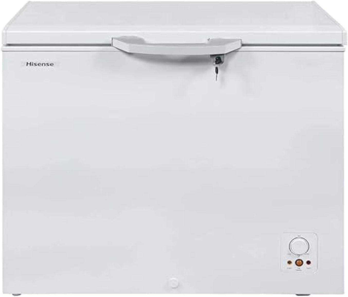 Hisense 260 Litre Chest Freezer Single Door White Model FC-26DT4SAW 1 Years Full & 5 Years Compressor Warranty.