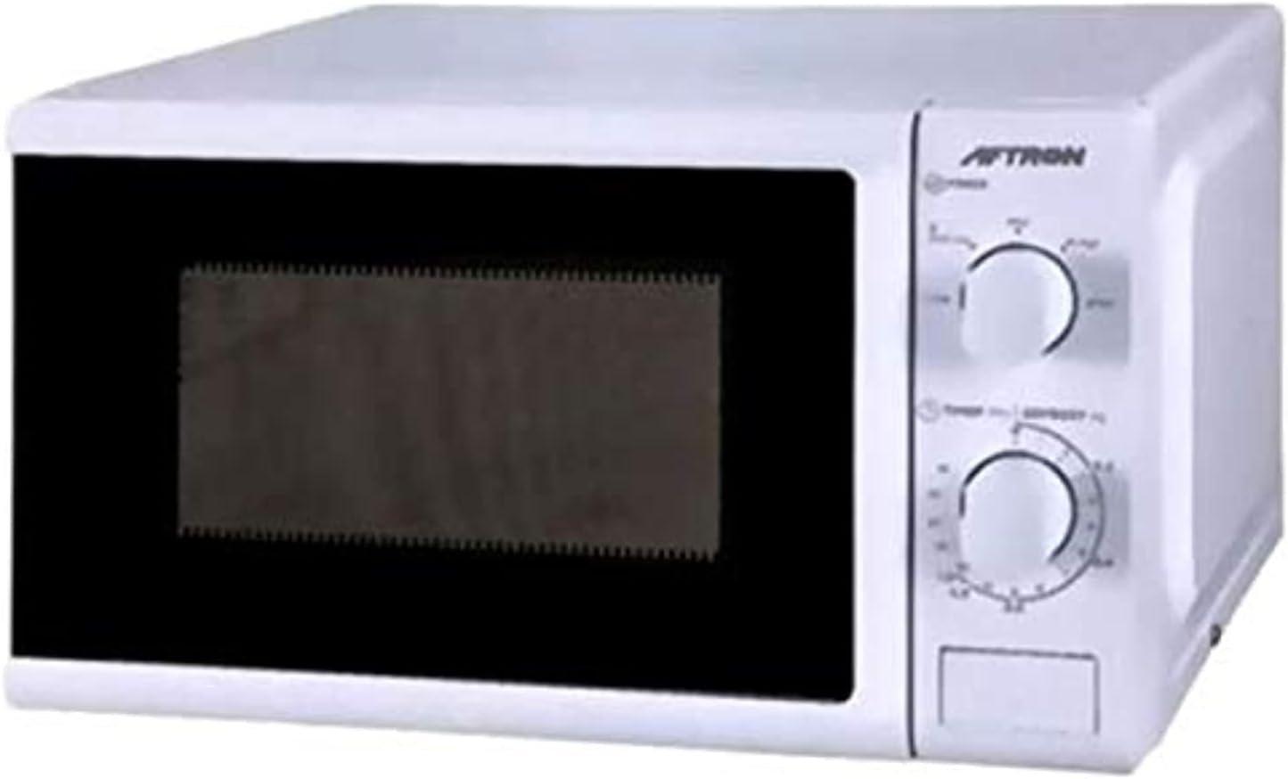 Aftron 20 Litre Microwave 700 Watts, Black & White - Afmw205Mnb