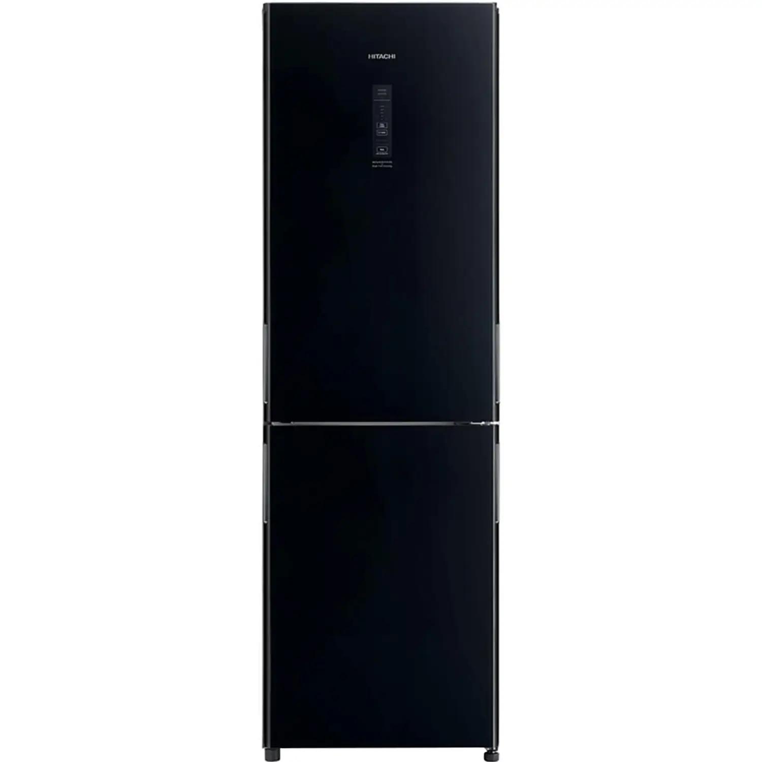 Hitachi Bottem Freezer 410Litre Glass Black – RBG410PUK6X4GBK
