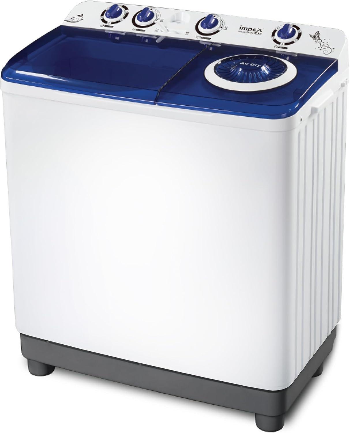 IMPEX TWIN TUB WASHING MACHINE 12 KG - WM 4205