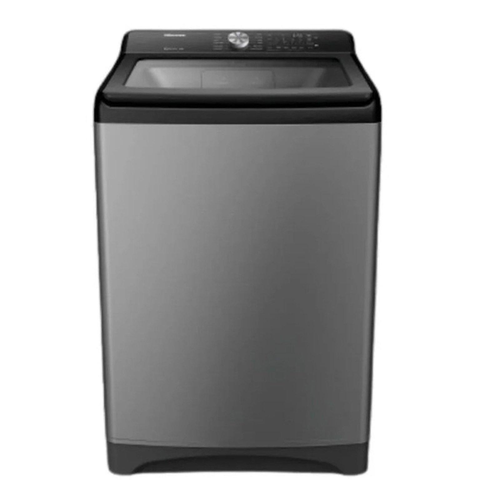 Hisense Top Loading Washing Machine, 11 kg, 700 RPM, Titanium - WT3K1123UT