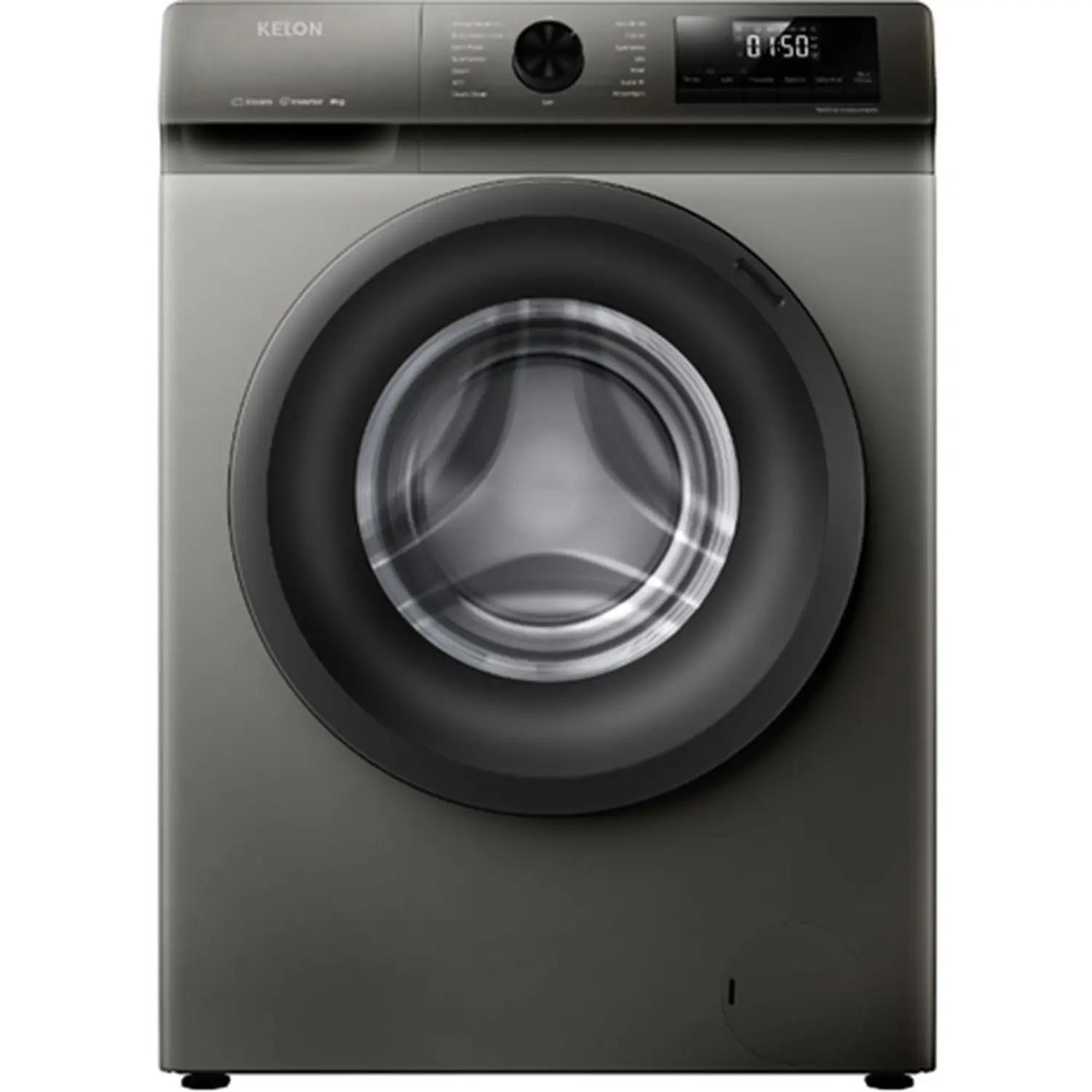 Kelon Front Loading Washing Machine 8 kg - KWFQP8012TS