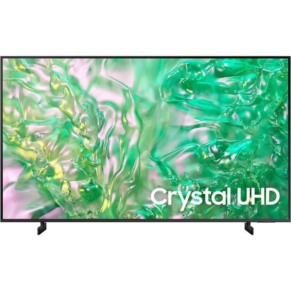 Samsung 65 Inch Crystal UHD TV, DU8000, 4K, Dynamic Crystal Color, AirSlim Design, Samsung Knox Security, Samsung TV Plus, Tizen Smart TV, UA65DU8000UXZN
