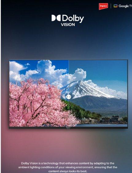 IMPEX EVOQ50S4QLC2R120 50" 4K QLED GOOGLE TV - Image 1