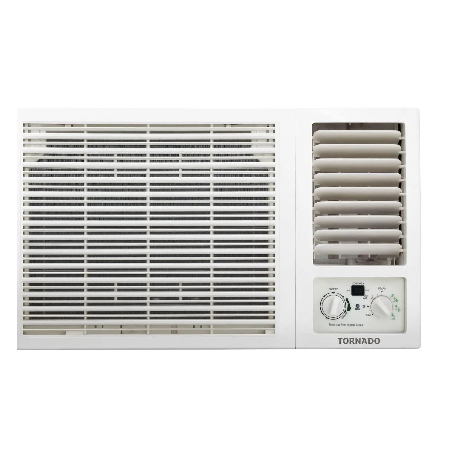 TORNADO 2 Ton Window Air Conditioner, 24000 BTU, Mechanical Control, Cooling Only, Color White AF-W24CHU – 1 Year Full 5 Years Compressor Warranty.