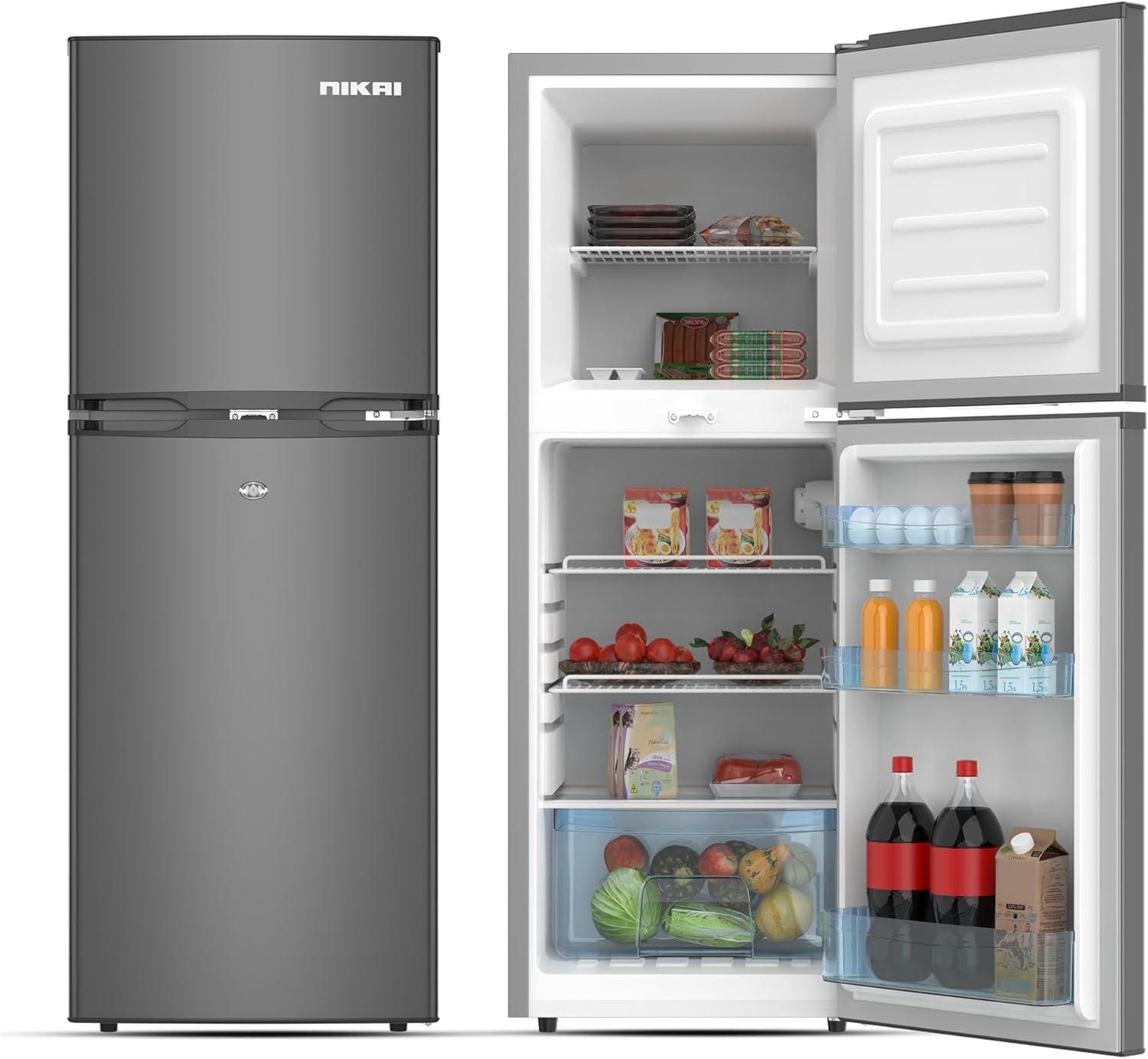 NIKAI DOOR REFRIGERATOR, SILVER 190 LITRE - NRF190DN4S - Image 1