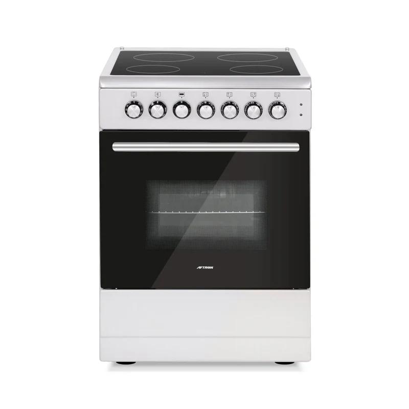 Aftron 60x60 Vitroceramic, Thermostat, Mechanical Timer, AFERVC6090BFMT