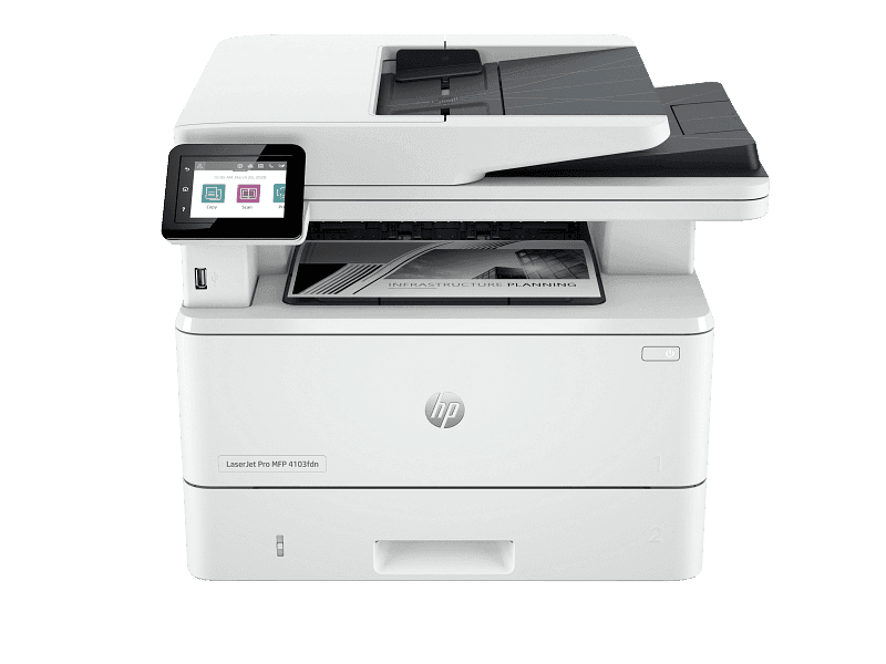 HP LaserJet Pro MFP 4103fdn Printer