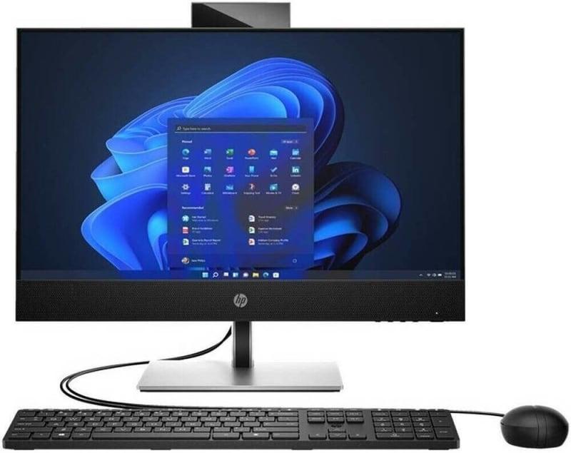HP ProOne 440 G9 All-in-One Desktop Computer, 23.8" FHD IPS Touch Display, Intel Core i7-13700T, 16GB RAM, 512GB SSD, Intel UHD Graphics 770, Wired Keyboard & Mouse, Win11 Pro, Black | C9ZX5AT