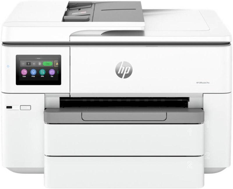 HP OfficeJet Pro 9730 Wide Format All-in-One Printer, Print, Copy, Scan, Up to 34 ppm Print Speed, Automatic Duplex Printing, Up to 4800x1200 Optimized dpi 1200x1200 Rendered dpi, White | 537P5C