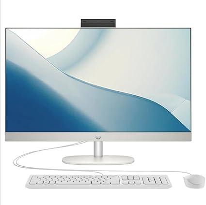 2024 Newest Hp All In One 24 Inch Desktop 13th Generation Intel Core I5 1335u Processor 8gb Ddr4 Ram 512gb Nvme Ssd 23 8 Fhd Display Windows 11 shell White