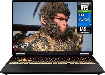 ASUS TUF Gaming F16 (2025) Gaming Laptop, 16" FHD+ 165Hz Display, Intel Core i7-14650HX, 32GB DDR5 RAM, 1TB PCIe 4.0 SSD, NVIDIA GeForce RTX 5060 8GB, RGB Keyboard, Win 11, Mecha Gray(Upgraded)