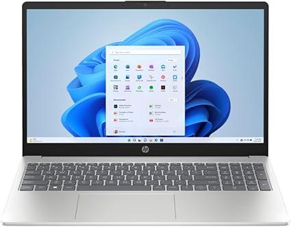 Hp Notebook 15 With 15 6 Touchscreen Full Hd Ips Display Intel Core I7 1355u Processor Intel Iris Xe Graphics 32gb Ddr 4 Ram 2tb Nvme Ssd Backlit Keyboard Fingerprint Windows 11 Silver