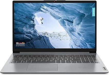 Lenovo Ideapad 1 15iau7 15 6 Fhd Display Intel Core I3 1215u 8gb Ram 256gb Ssd Intel Iris Xe Graphics Win 11 English Arabic Cloud Grey 82qd0049ax