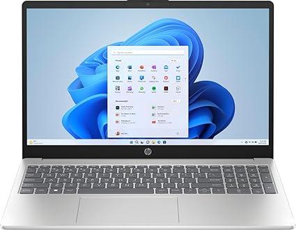 Hp Notebook 15 With 15 6 Diagonal Fhd Ips Touchscreen Display Intel Core Ultra 7 155h Processor Intel Arc Graphics Backlit 32gb Ddr5 Ram 1tb Nvme Ssd Win 11 Natural Silver