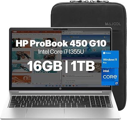 Hp Probook 450 G10 Laptop With 15 6 Diagonal Fhd Ips Touch Screen Display Intel Core I5 1335u Processor Intel Uhd Graphics Fingerprint Backlit 16gb Ddr4 Ram 1tb Nvme Ssd Win 11