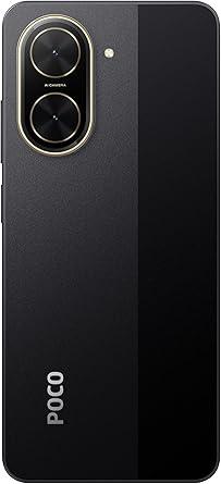 POCO C71 Black 3GB RAM 64GB ROM | 6.88" 120Hz HD+ Display | 32MP Camera | 5200mAh Battery