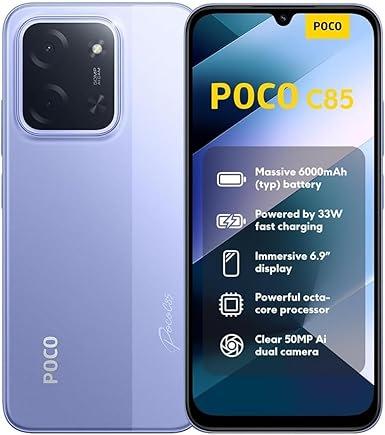POCO C85 Purple 8GB RAM 256GB ROM