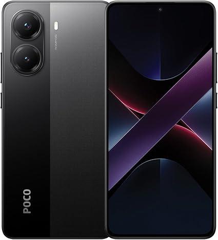 POCO X7 Pro Black 12GB RAM 512GB 5G Mobile | Mediatek Dimensity 8400-Ultra | 1.5K 120Hz AMOLED curved display | 50MP main camera with OIS | IP68 | 6000mah battery with 90w Hypercharge