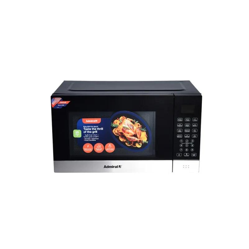 Admiral 25Litre Microwave Oven, 900 Watts, Black – ADMW25WSWP