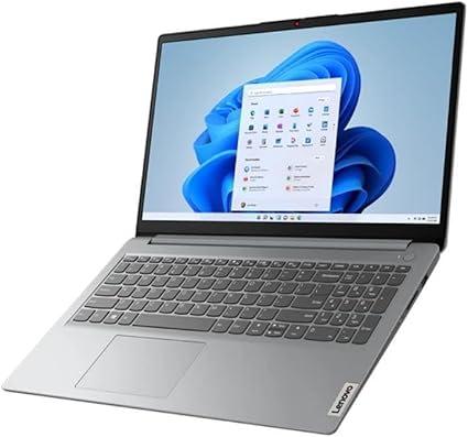 Lenovo Ideapad 1 15iau7 Laptop With 15 6 Fhd Display Intel Core I7 1255u 8gb Ram 512gb Ssd Intel Iris Xe Graphics Eng Arabic Kb Win 11 Cloud Grey 82qd00cmax