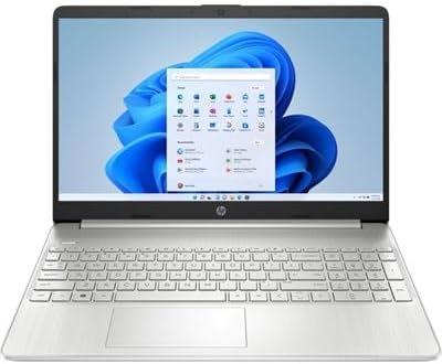 Hp 15s Laptop With 15 6 Fhd Led Display Intel Core I3 1215u Processor 8gb Ddr4 Ram 256gb Ssd Intel Uhd Graphics English Keyboard Windows 11 Silver upgraded
