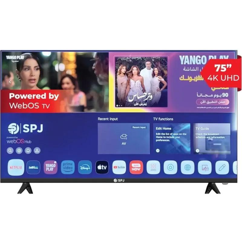 SPJ 75″ 4K Ultra HD LED Smart Televishion – 4KS75BLX