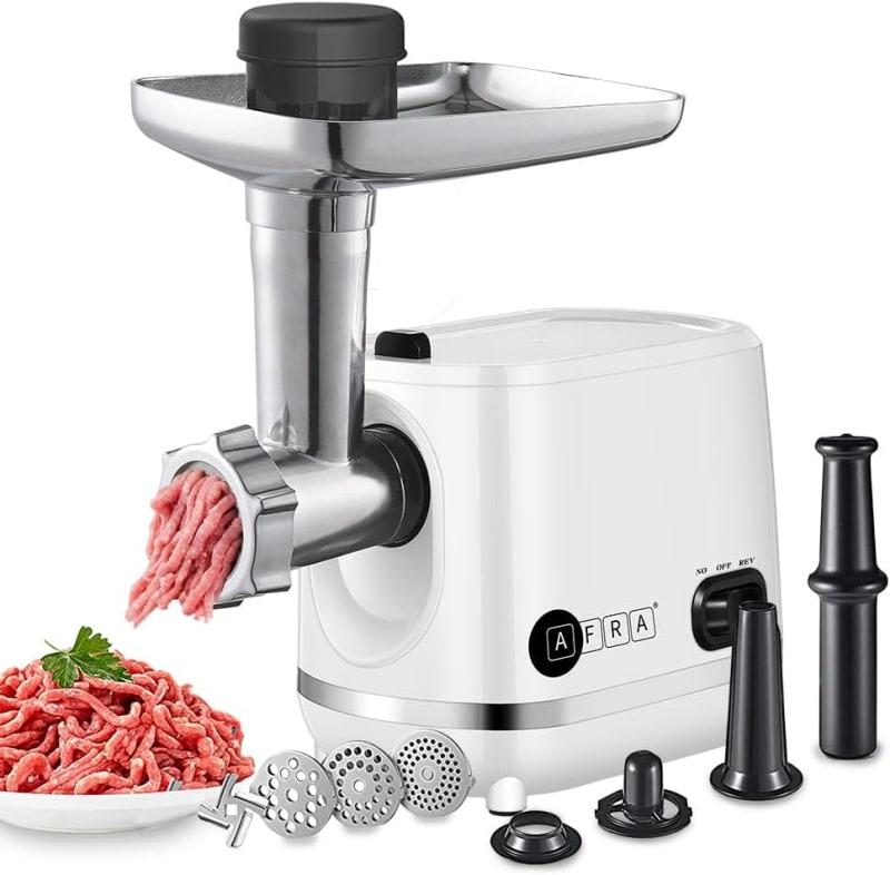 AFRA MEAT GRINDER POWER 1200W WHITE - AF-1200MGWT