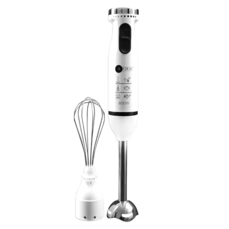 AFRA HAND BLENDER SET MULTI QUICK SPEED BUTTON CHROME - AF-14600BLCR