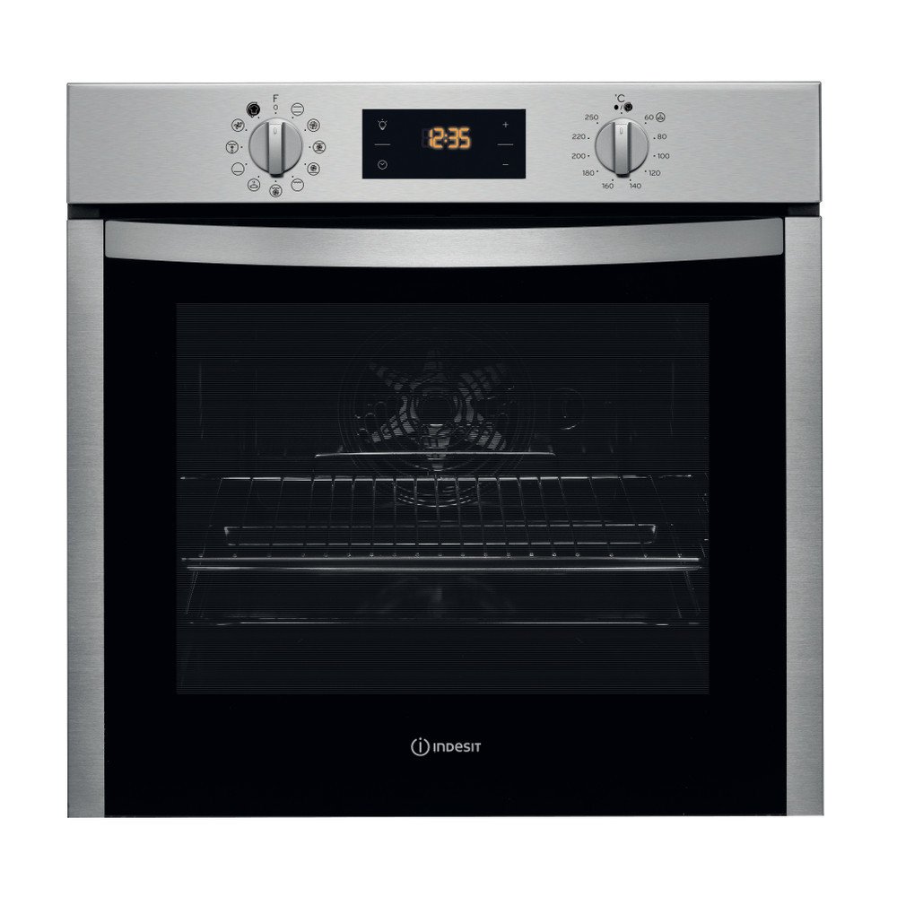 Indesit built in electric oven: inox color - IFW 5844 C IX