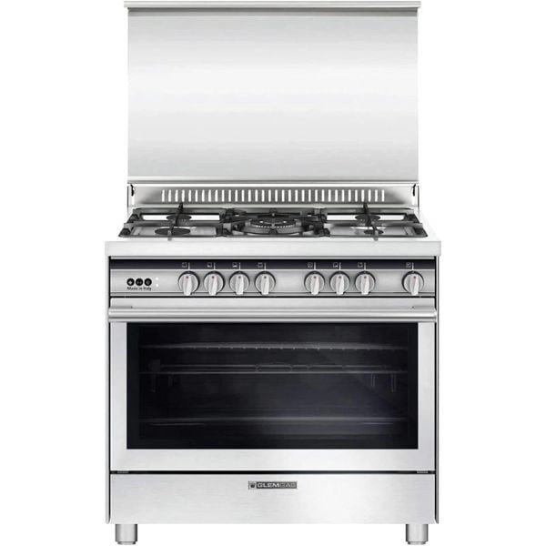GLEMGAS ST9612RIFS 90X60 GAS COOKER 5 BURNERS