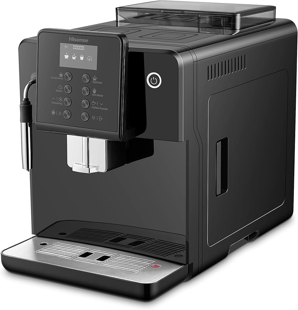 HISENSE HAUCMBK1S1 ESPRESSO COFFEE MACHINE FULL AUTOMATIC