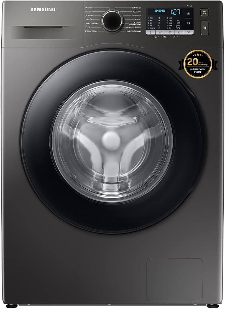 VG VG-80FLGS 8KG INVERTER FRONT LOAD WASHING MACHINE