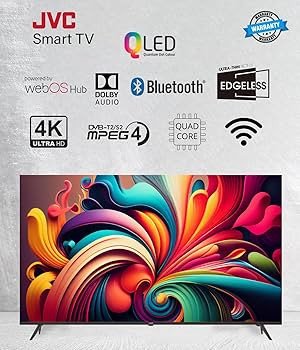 JVC LT-65NQ7155 65" 4K SMART QLED TV webOS 2024